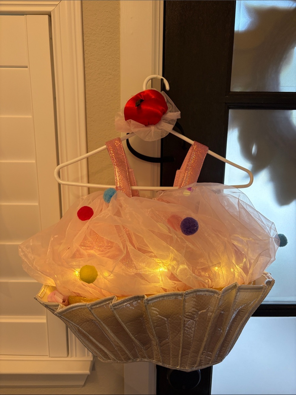 Pottery Barn Kids Cupcake Light-Up Halloween Costume